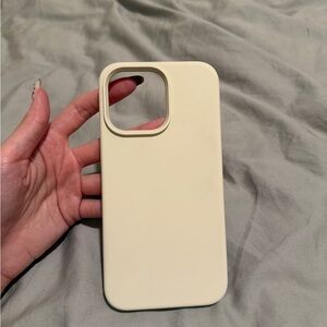 Iphone14 pro max Cream Phone Case